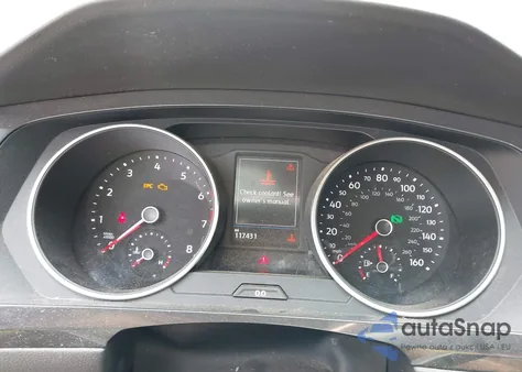 2018 Volkswagen Tiguan 2.0T S from USA, damaged, VIN 3VV1B7AX2JM054788